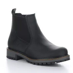 Bos. & Co. Corra Black Leather Side Zip Boots. EU 38/US 7.0-7.5